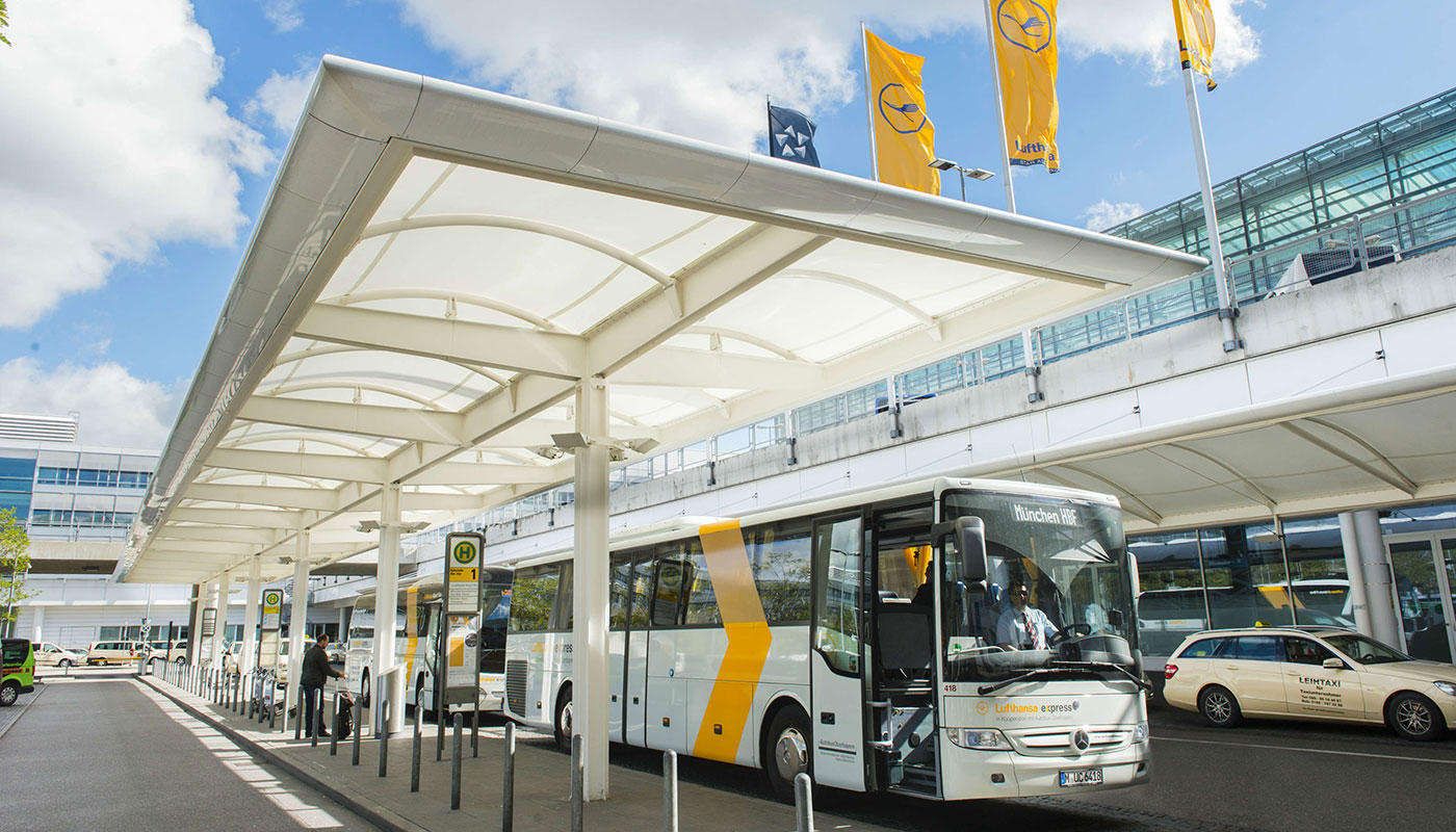 The nonstop connection from the airport to the city center The nonstop connection from the airport to the city center