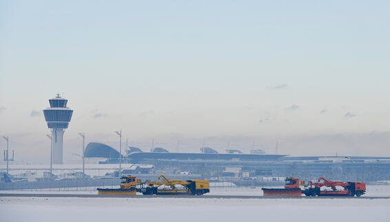 Winter service at Munich Airport